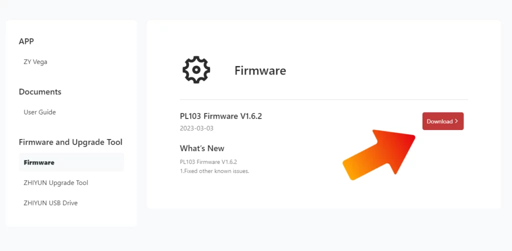 อัพเกรด Firmware Zhiyun MOLUS ด้วยคอมพิวเตอร์ 4 G60 S01