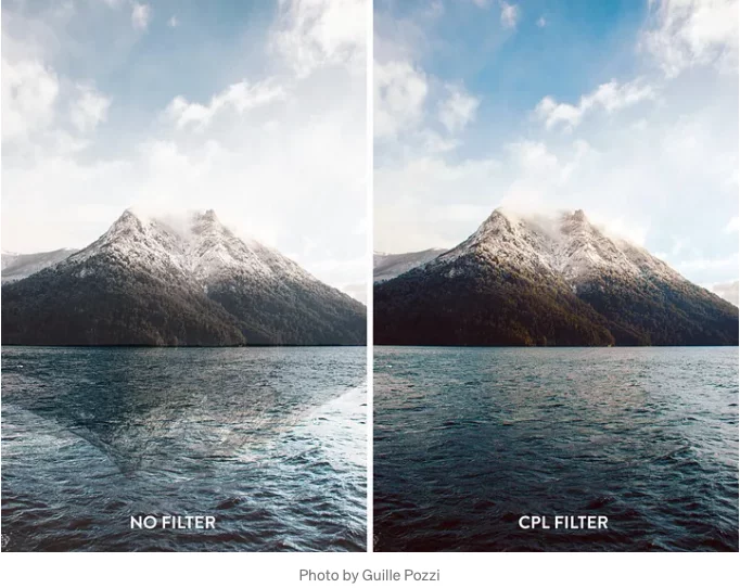รู้จักกับเลนส์ฟิลเตอร์แต่ละประเภท 4 CPL Filter