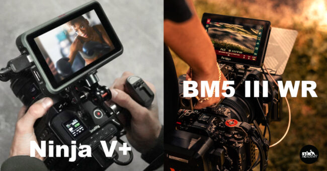 PORTKEYS BM5 III WR Monitor และ Atomos Ninja V+-1 PORTKEYS BM5 III WR Monitor และ Atomos Ninja V+-1