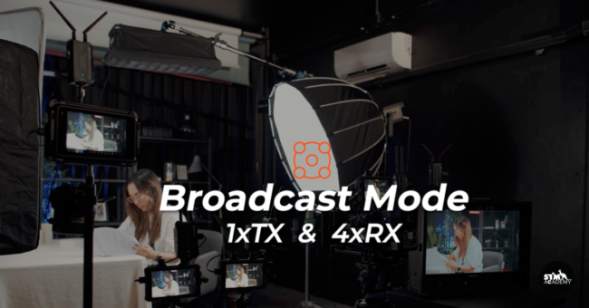 broadcast Mode hollyland pyro H