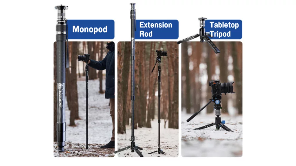 ขาตั้งกล้อง SVM-165 Monopod ตัวเลือกสำหรับช่างภาพสายข่าว 3 s 4 1