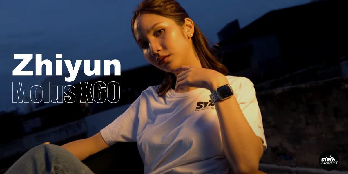 zhiyunx60 ไฟ MOLUS X60