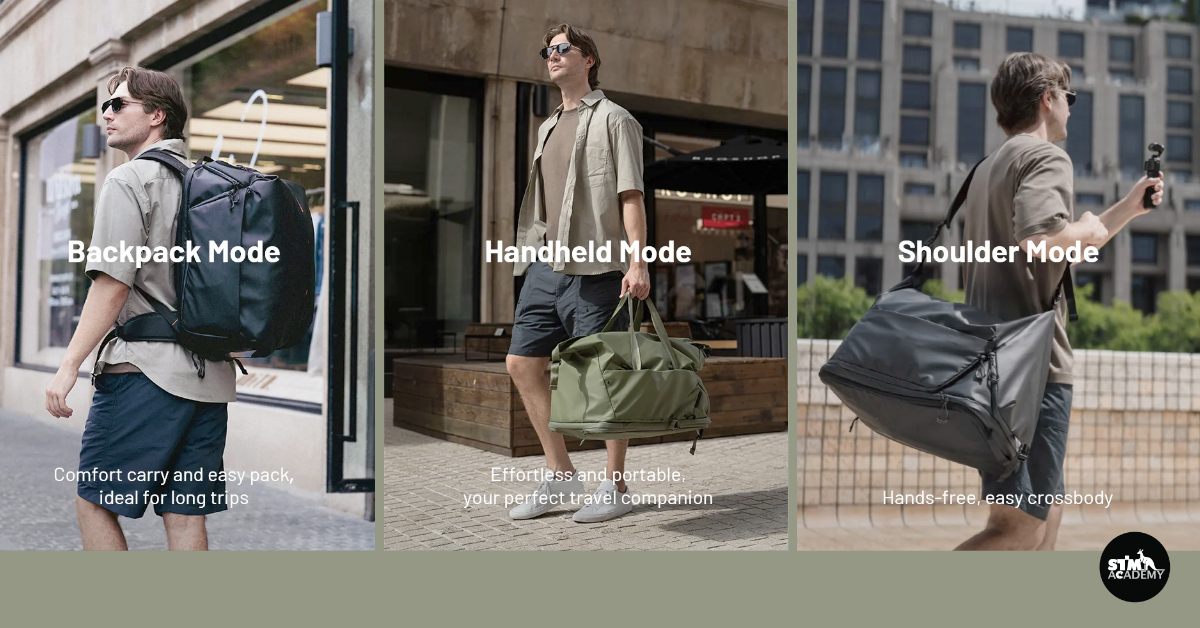 PGYTech OneMo Travel Backpack PGYTech OneMo Travel กระเป๋าเป้ 3 สไตล์ ในใบเดียว เที่ยวได้ทุกที่