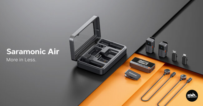 Saramonic Air ไมค์ไวเลสเสียงดี ฟีเจอร์ครบ จบในตัวเดียว Saramonic Air ไมค์ไวเลสเสียงดี ฟีเจอร์ครบ จบในตัวเดียว