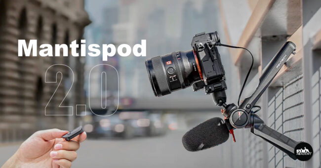 ขาตั้งกล้อง MantisPod 2.0 เกาะแน่นทุกพื้นผิว ถ่ายทำคนเดียวก็ง่าย