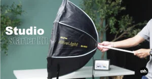 จากหน้าเทาสู่ผิวสวยเล่นแสง ด้วยเซ็ตไฟแสงนุ่ม Nicefoto Studio Starter Kit