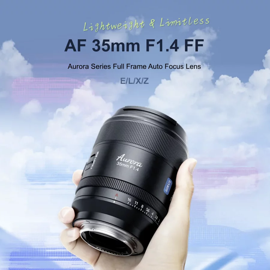 Sirui Aurora 35mm F1.4 Autofocus Lens