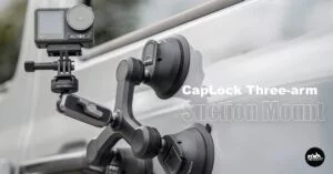 PGYTECH CapLock Three-Arm Suction Mount